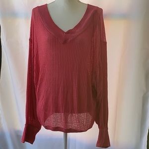 FREE PEOPLE We The Free South Side Thermal Top L